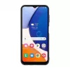 iLike Capa traseira em pele sintética para Samsung Galaxy A14 5G cinzenta