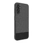 iLike Capa traseira em pele sintética para Samsung Galaxy A14 5G cinzenta