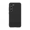 iLike Capa traseira em pele sintética para Samsung Galaxy S23 Plus preta