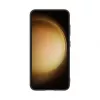 iLike Capa traseira em pele sintética para Samsung Galaxy S23 Plus preta