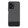 Capa traseira de couro plástico iLike para Xiaomi Redmi Note 12 / Poco X5 cinzento