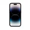 Capa traseira de couro plástico iLike para Apple iPhone 14 Pro preto