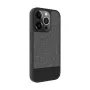 Capa traseira de couro plástico iLike para Apple iPhone 14 Pro Max cinzento