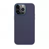 Capa Evelatus em pele genuína para Apple iPhone 13 Pro com MagSafe azul