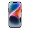 Capa Evelatus em pele genuína para Apple iPhone 14 com MagSafe castanho