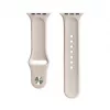 Pulseira de silicone Loop Evelatus para Apple Watch 38/40/41mm (110mm S/M) rosa areia