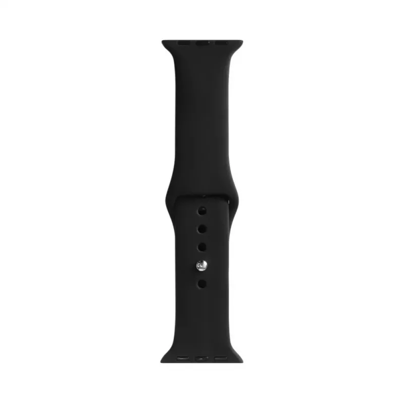 Pulseira de silicone Loop Evelatus para Apple Watch 42/44/45mm (S/M 110mm) preto