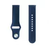 Pulseira de silicone Loop Evelatus de 20mm (S/M 110mm) azul