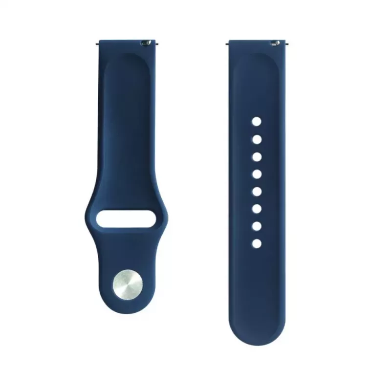Pulseira de silicone Loop Evelatus de 20mm (S/M 110mm) azul