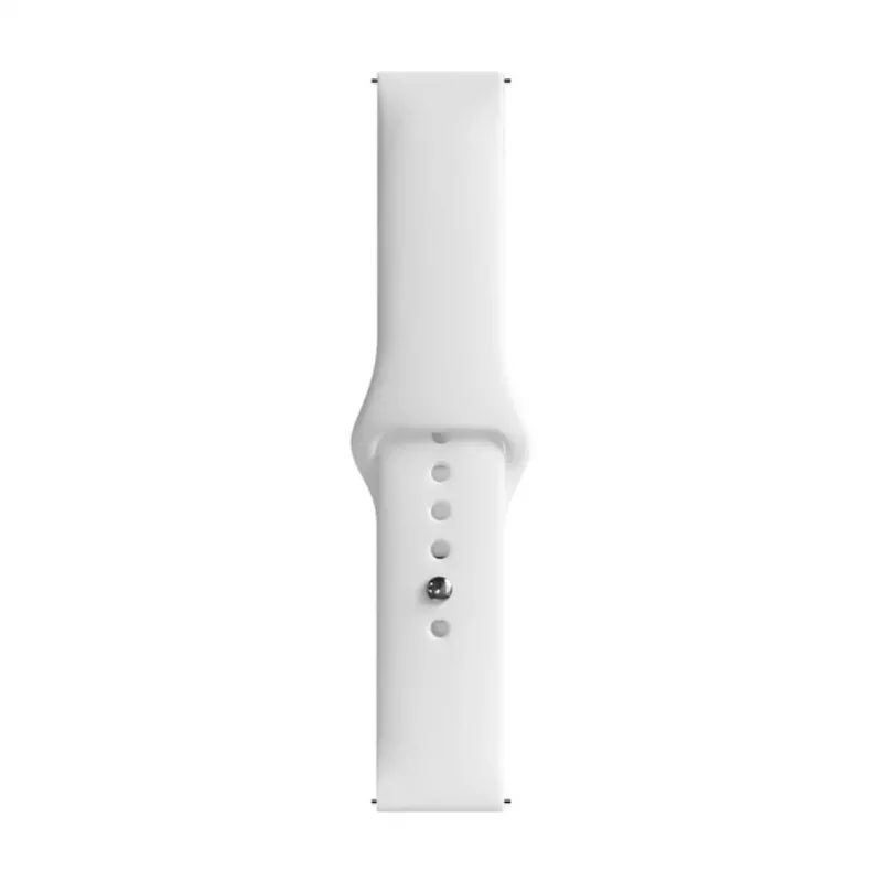 Pulseira de silicone Loop Evelatus de 20mm (S/M 110mm) branco