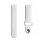 Pulseira de silicone Loop Evelatus para relógio de 22mm (S/M 110mm) branco