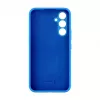 Capa de silicone Premium Soft Touch Evelatus para Samsung Galaxy A54 azul