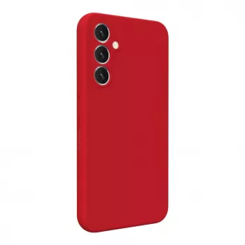 Capa de silicone Premium Soft Touch Evelatus para Samsung Galaxy A54 vermelho