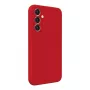 Capa de silicone Premium Soft Touch Evelatus para Samsung Galaxy A54 vermelho