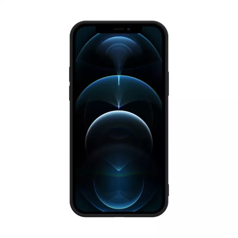 Capa de silicone Nano iLike para Apple iPhone 12 Pro Max preto