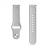 Evelatus 20mm Silicone Loop Watch Straps (S/M 110mm) Gray