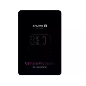 Evelatus Apple iPhone 14 Pro / 14 Pro Max Protetor de lentes da câmara traseira completo Armor roxo profundo