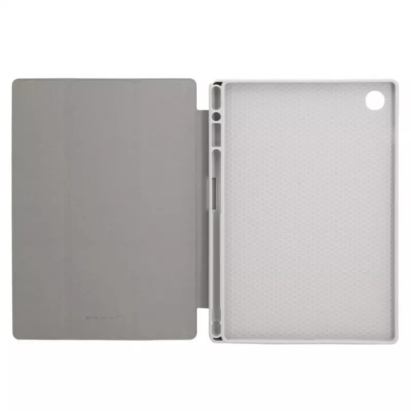 Evelatus Galaxy Tab A8 10.5 (2021) Capa Tipo Livro com Interior em Imitação de Microfibra Prateado