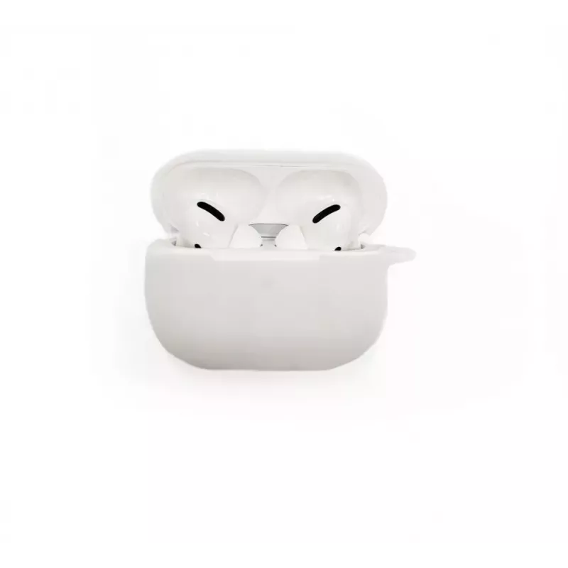 Capa de silicone Evelatus para Apple AirPods Pro 2 branca
