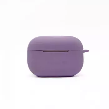 Capa de silicone Evelatus para Apple AirPods Pro 2 roxa
