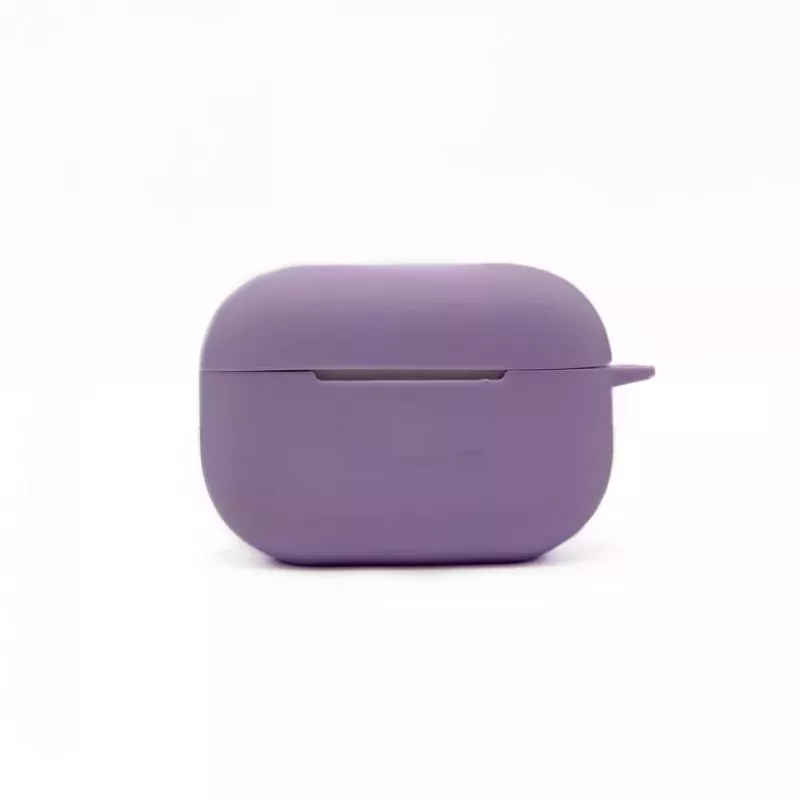 Capa de silicone Evelatus para Apple AirPods Pro 2 roxa