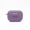 Capa de silicone Evelatus para Apple AirPods Pro 2 roxa