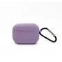 Capa de silicone Evelatus para Apple AirPods Pro 2 roxa