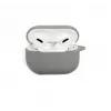 Capa de silicone Evelatus para Apple AirPods Pro 2 prateada