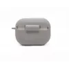 Capa de silicone Evelatus para Apple AirPods Pro 2 prateada