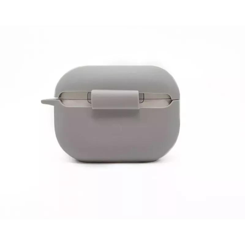 Capa de silicone Evelatus para Apple AirPods Pro 2 prateada