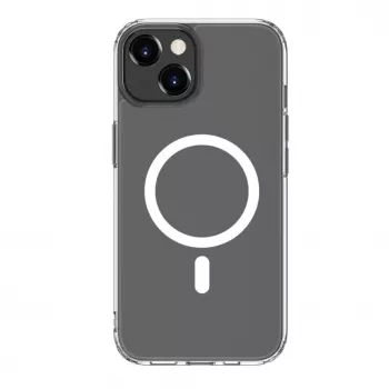 Capa transparente Evelatus com MagSafe para Apple iPhone 15 Plus transparente