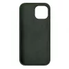 Capa de silicone Premium Soft Touch Evelatus para Apple iPhone 15 verde-azeitona escuro