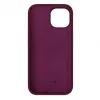 Capa de silicone Premium Soft Touch Evelatus para Apple iPhone 15 Plus preta