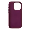 Capa de silicone Premium Soft Touch Evelatus para Apple iPhone 15 Pro azul meia-noite