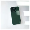 Capa de silicone Premium Soft Touch Evelatus para Apple iPhone 15 Pro verde-azeitona escuro
