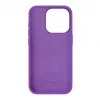 Capa de silicone Premium Soft Touch Evelatus para Apple iPhone 15 Pro Max roxo profundo