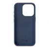 Capa de silicone Premium Soft Touch Evelatus para Apple iPhone 15 Pro Max azul meia-noite