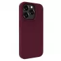Capa de silicone Premium Soft Touch Evelatus para Apple iPhone 15 Pro Max rosa rumor