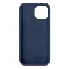 Capa de silicone Premium MagSafe Soft Touch Evelatus para Apple iPhone 15 azul meia-noite