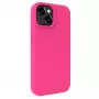 Capa de silicone Premium MagSafe Soft Touch Evelatus para Apple iPhone 15 Plus rosa