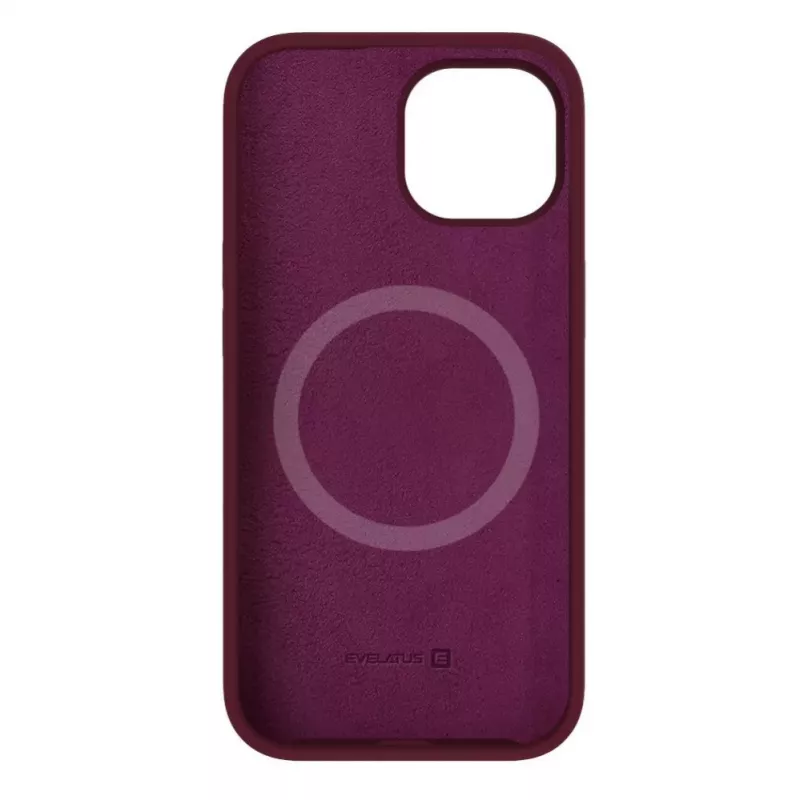 Capa de silicone Premium MagSafe Soft Touch Evelatus para Apple iPhone 15 Plus rumored