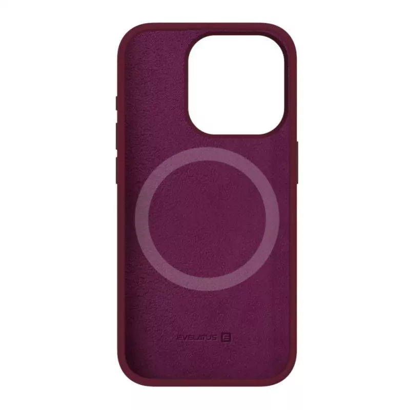 Capa de silicone Premium MagSafe Soft Touch Evelatus para Apple iPhone 15 Pro rumored