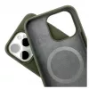 Evelatus Capa de silicone Soft Touch Premium MagSafe para Apple iPhone 15 Pro Max verde-azeitona escuro