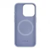 Evelatus Capa de silicone Soft Touch Premium MagSafe para Apple iPhone 15 Pro Max cinzento-lavanda