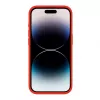 Evelatus Capa de silicone Soft Touch Premium MagSafe para Apple iPhone 15 Pro Max vermelha