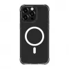 Evelatus Capa à prova de choque com MagSafe para Apple iPhone 15 Pro Max transparente