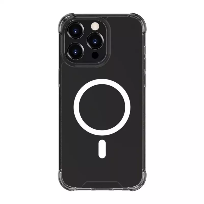 Evelatus Capa à prova de choque com MagSafe para Apple iPhone 15 Pro Max transparente