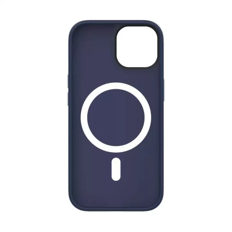 Evelatus Capa híbrida com MagSafe PC+TPU para Apple iPhone 15 azul-escuro