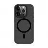 Evelatus Capa híbrida com MagSafe PC+TPU para Apple iPhone 15 Pro preta