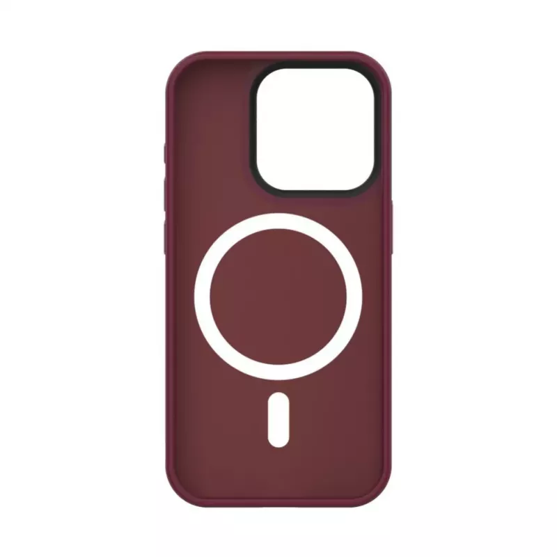 Evelatus Capa híbrida com MagSafe PC+TPU para Apple iPhone 15 Pro ameixa